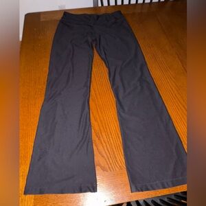 Calvin Klein Quick Dry Performance Athletic Leggings Black Women's  Boot Cut MED